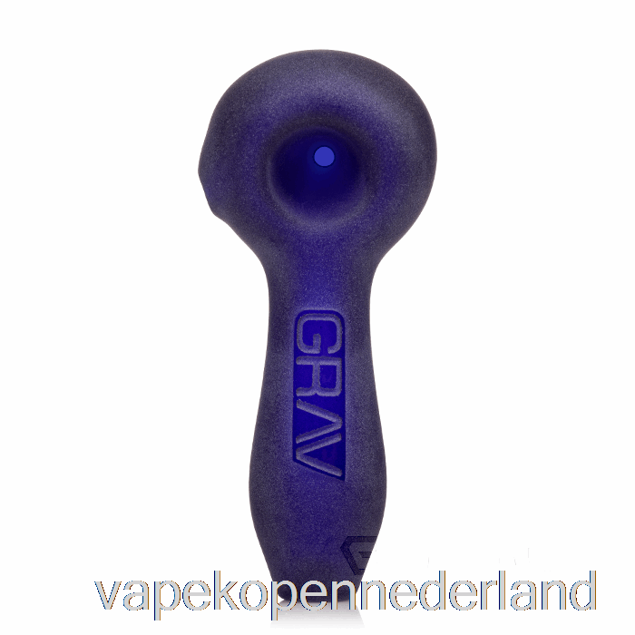 Vape Nederland Grav Gezandstraalde Lepel Blauw